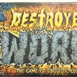 Destroyer of Words Linguistic Obliteration Game